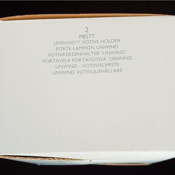 NIB Partylite Unwind Votive Candle Holder - Picture 6 of 6